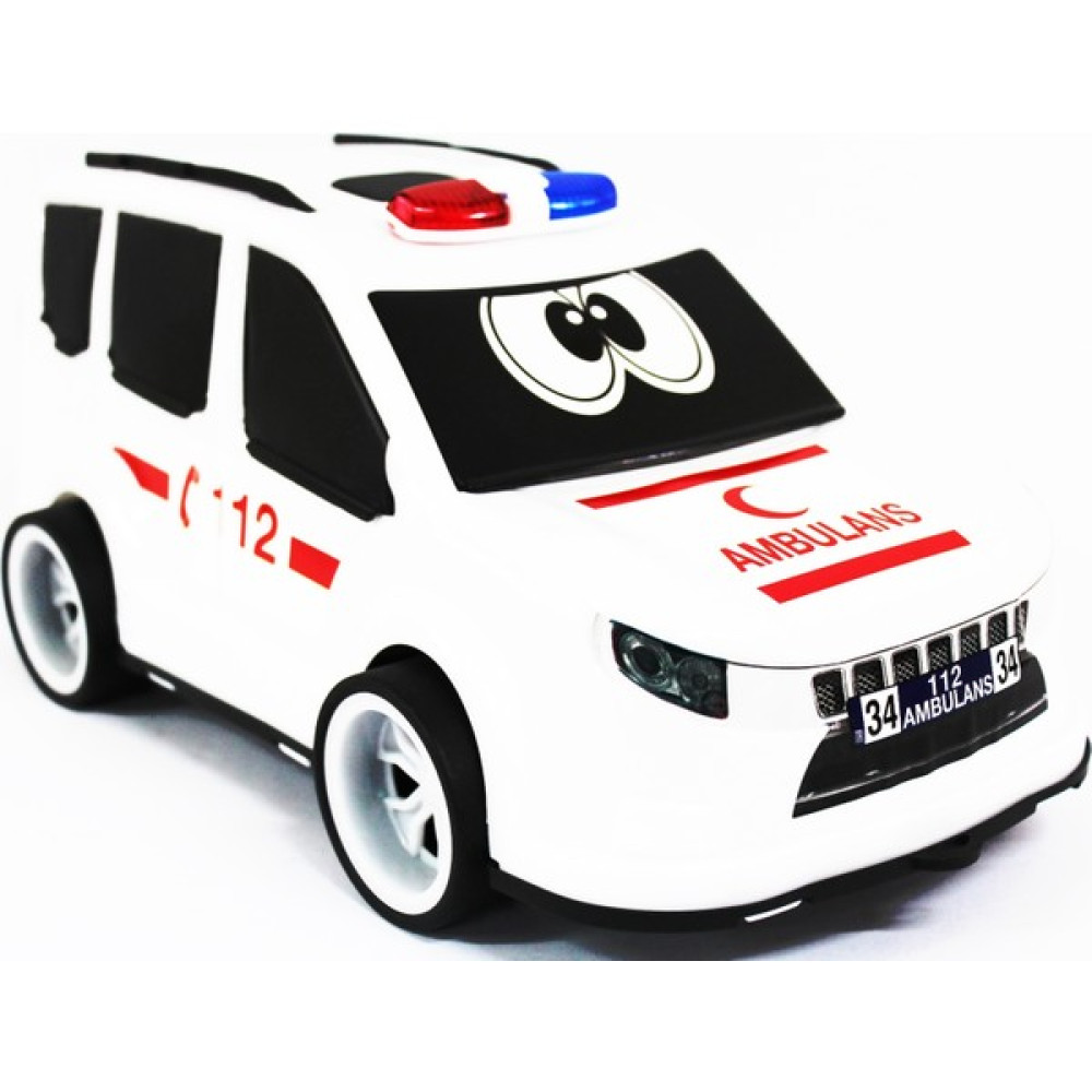 Çalkan Plastik Araba Ambulans 32 cm Oyuncak Araç Fiyatı
