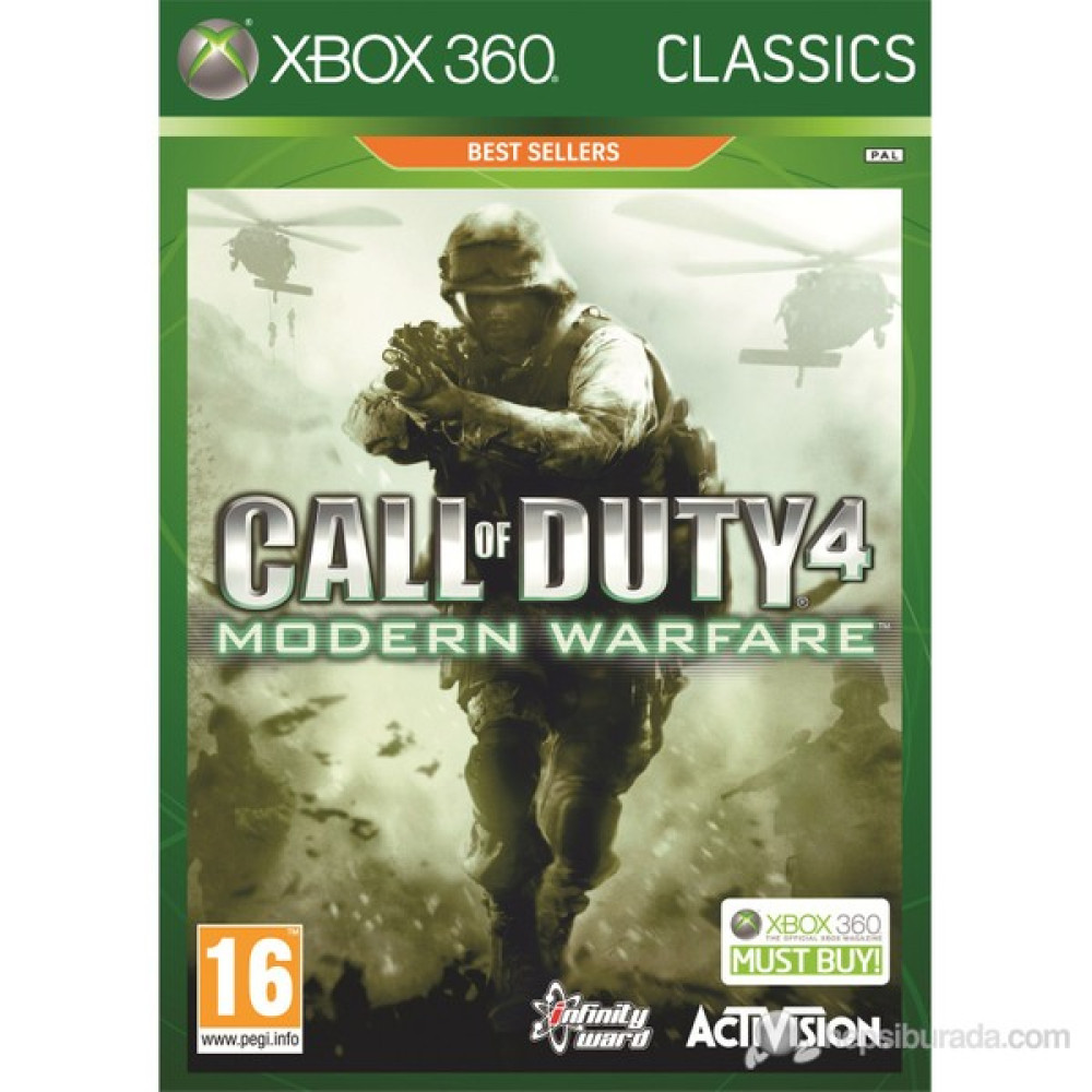 Call of Duty 4: Modern Warfare Xbox 360 Xbox Oyunları Fiyatı