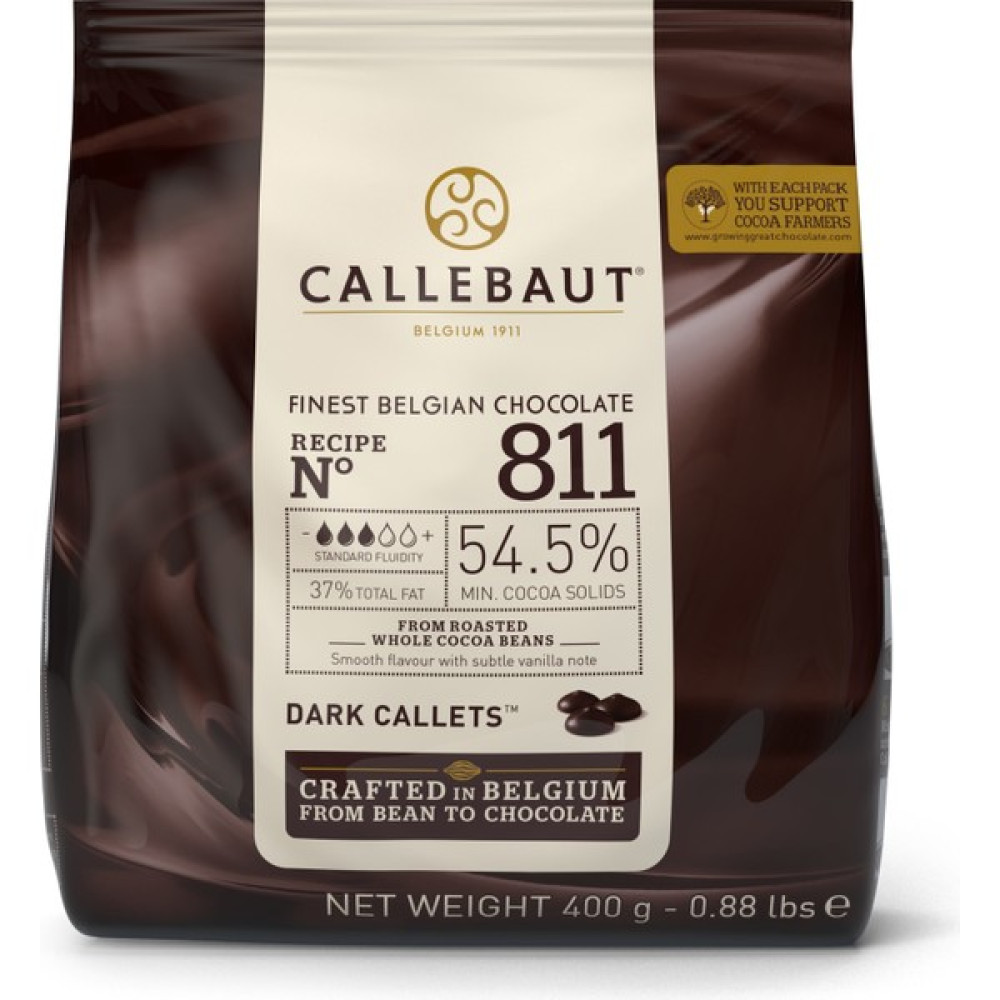 Callebaut Bitter Çikolata 811 - 400 g - 400 gr Çikolata ve Gofret Fiyatı