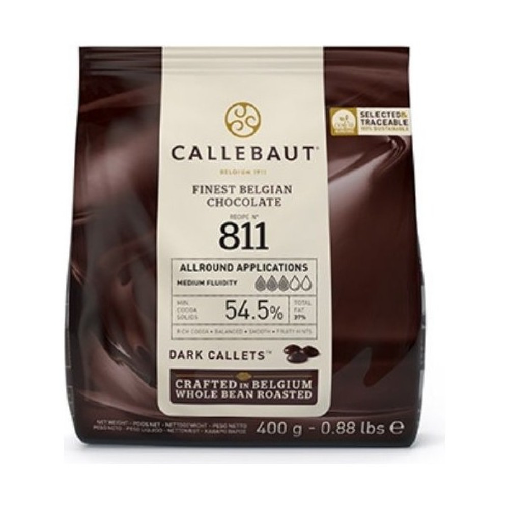Callebaut Bitter Damla Çikolata 400 gr Çikolata ve Gofret Fiyatı
