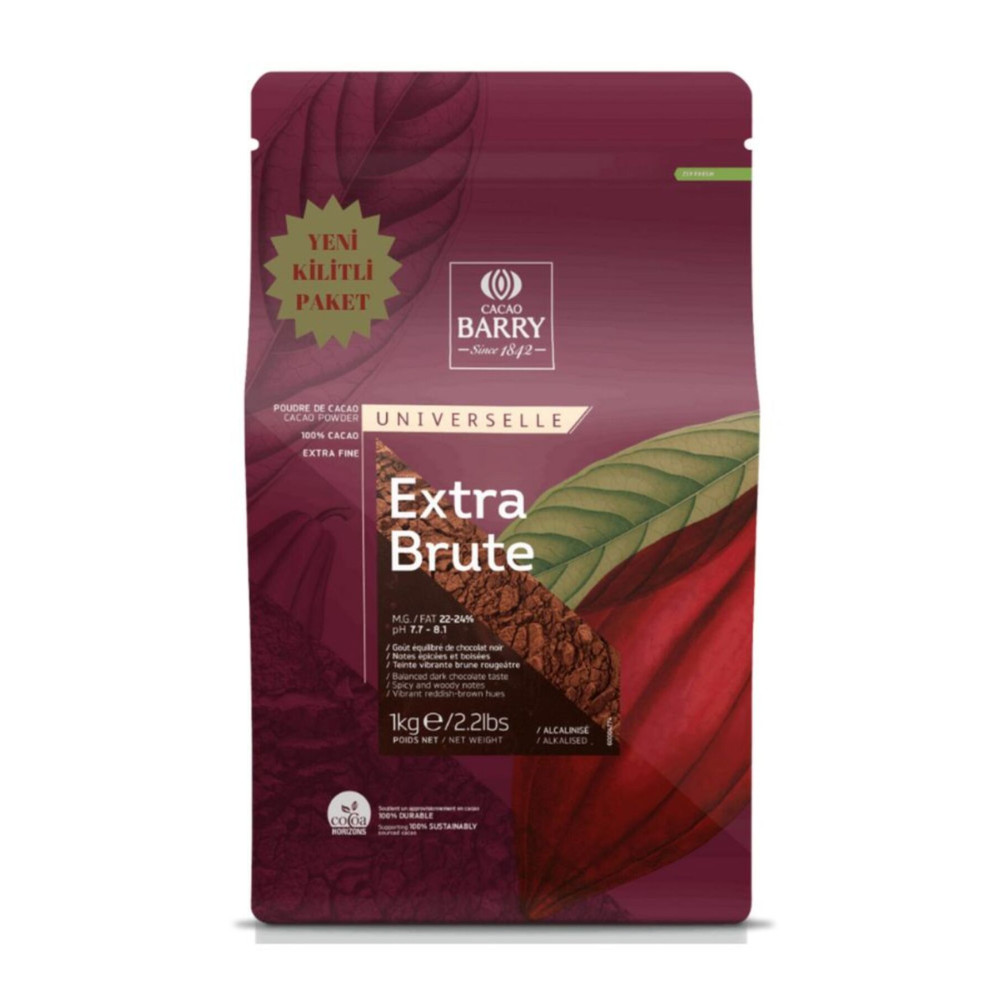 Callebaut Extra Brute Toz Kakao (%100) (1 KG) Tatlı ve Pasta Malzemeleri Fiyatı