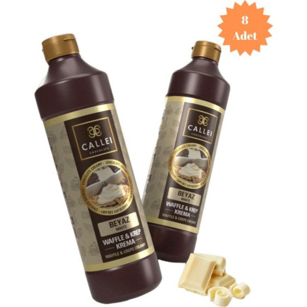 Callei Beyaz Waffle & Krep Sosu 8 Adet Diğer Fiyatı