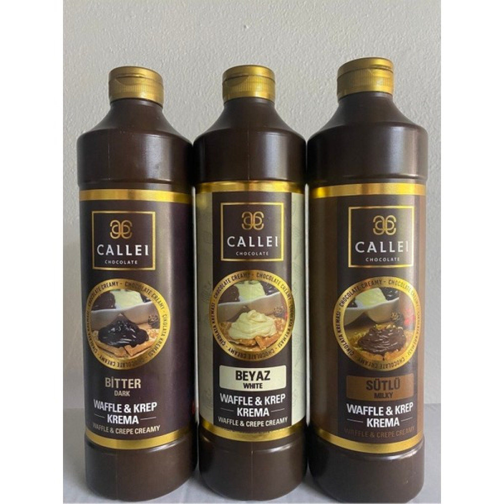 Callei Bitter & Sütlü & Beyaz 1000GR Waffle Sos Diğer Fiyatı