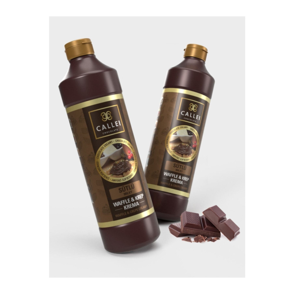 Callei Waffle & Krep & Pankek Sos Sütlü Çikolatalı 1000gr Sürülebilir Fiyatı