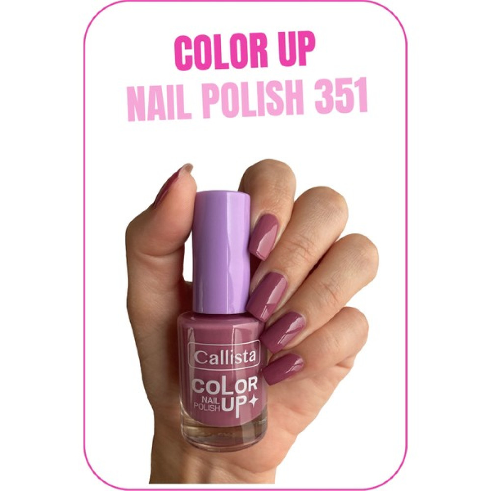 Callista Beauty Callista Color Up Nail Polish Oje 351 Blueberry Cheesecake- Pembe Oje Fiyatı