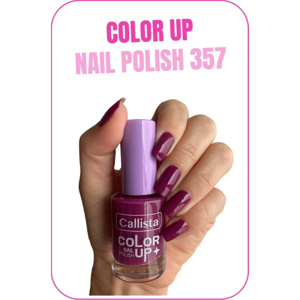Callista Beauty Callista Color Up Nail Polish Oje 357 Passion Fruit Fever - Pembe Oje Fiyatı