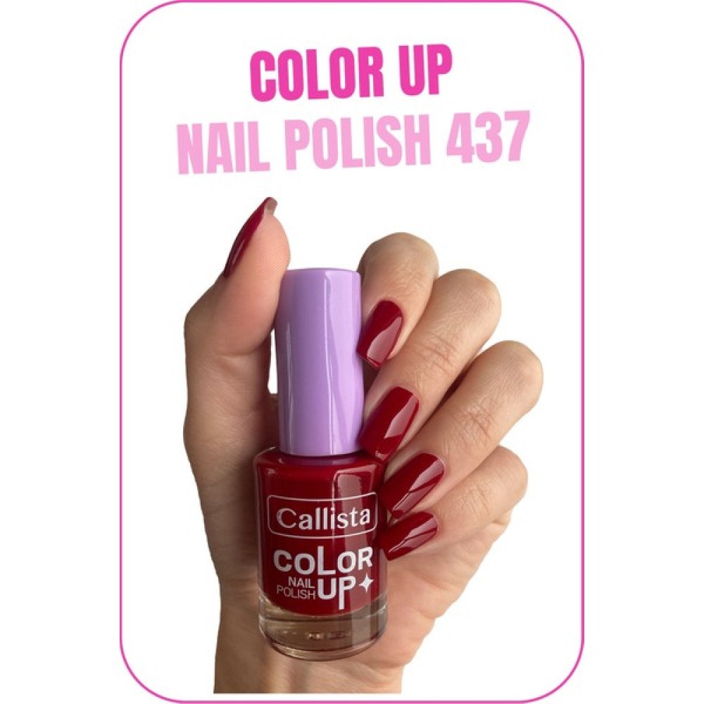 Callista Beauty Callista Color Up Nail Polish Oje 437 It's A Date - Kırmızı Oje Fiyatı
