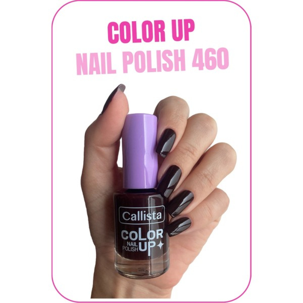 Callista Beauty Callista Color Up Nail Polish Oje 460 Nail Game - Bordo Oje Fiyatı