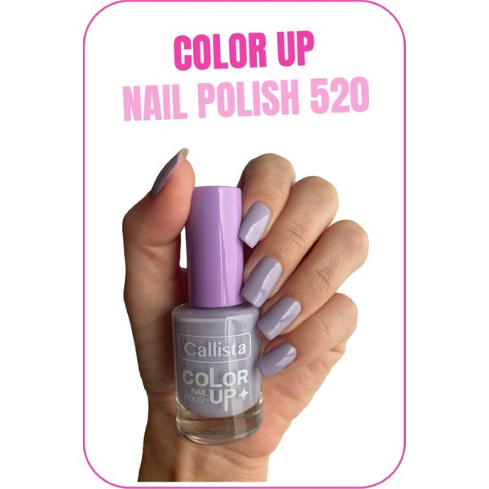Callista Beauty Callista Color Up Nail Polish Oje 520 Lavender Sky - Mor Oje Fiyatı