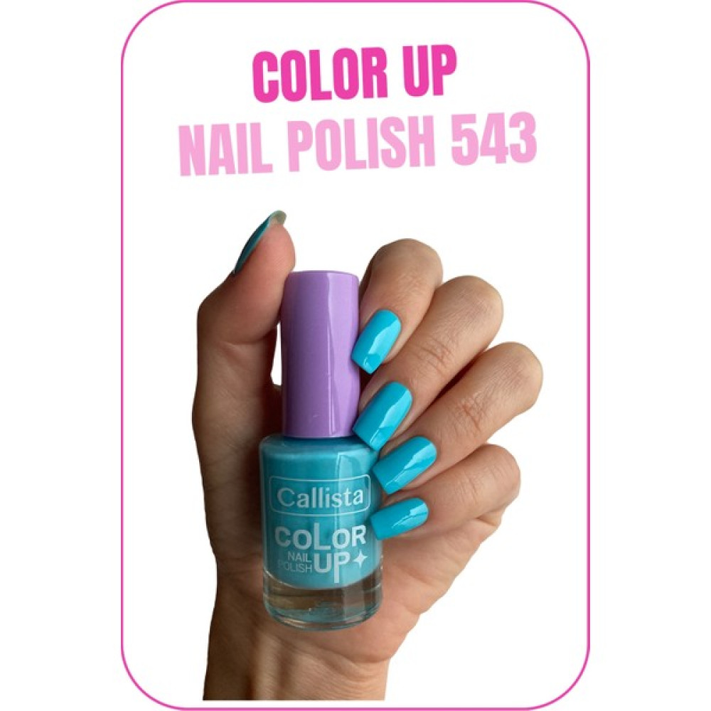 Callista Beauty Callista Color Up Nail Polish Oje 543 Rare In Nature - Mavi Oje Fiyatı