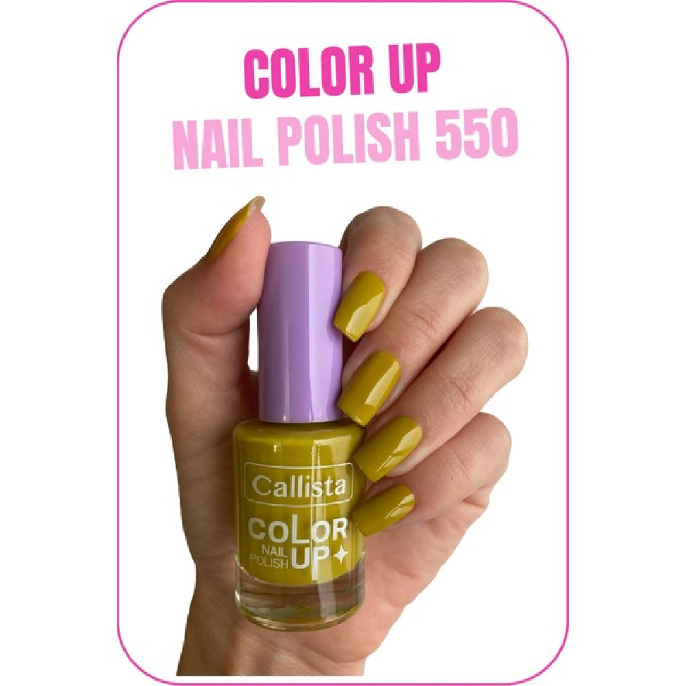 Callista Beauty Callista Color Up Nail Polish Oje 550 Detox Time - Yeşil Oje Fiyatı