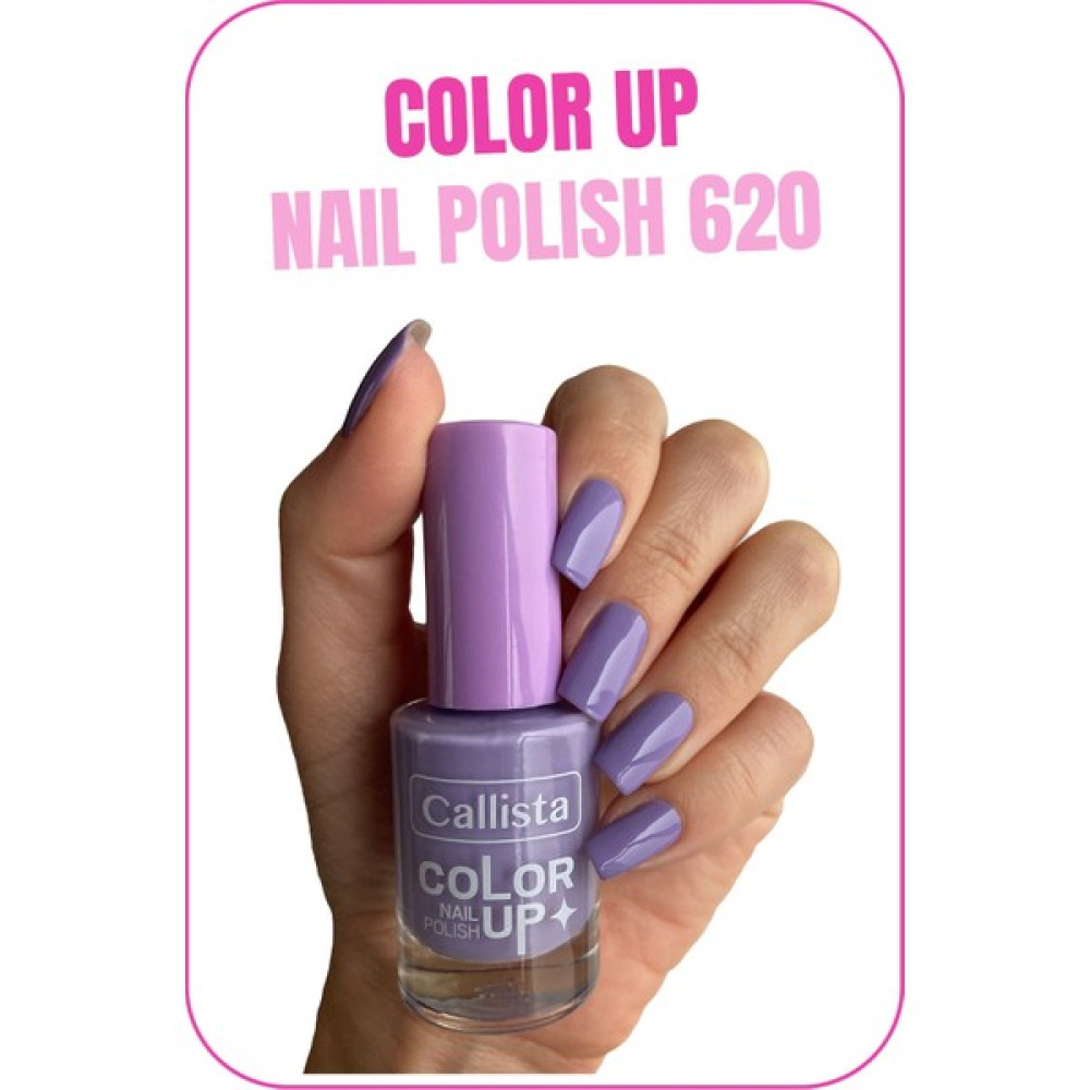 Callista Beauty Callista Color Up Nail Polish Oje 620 Lilac Clouds - Mor Oje Fiyatı