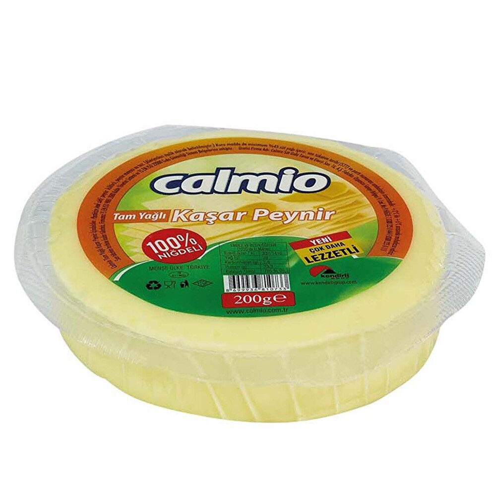 Calmio Tam Yağlı Kaşar Peyniri 200 Gr Peynir Fiyatı
