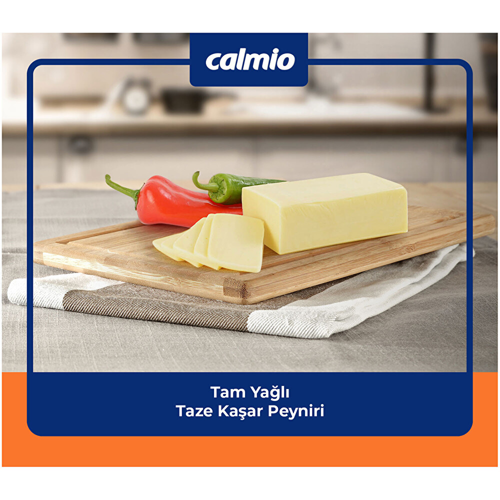 Calmio Tam Yağlı Taze Kaşar Peyniri Kg Peynir Fiyatı