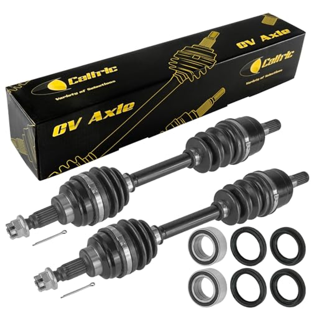 Caltric Front Left And Right Cv Joint Axle Compatible with Honda Trx300Fw Fourtrax 300 4X4 1988-2000