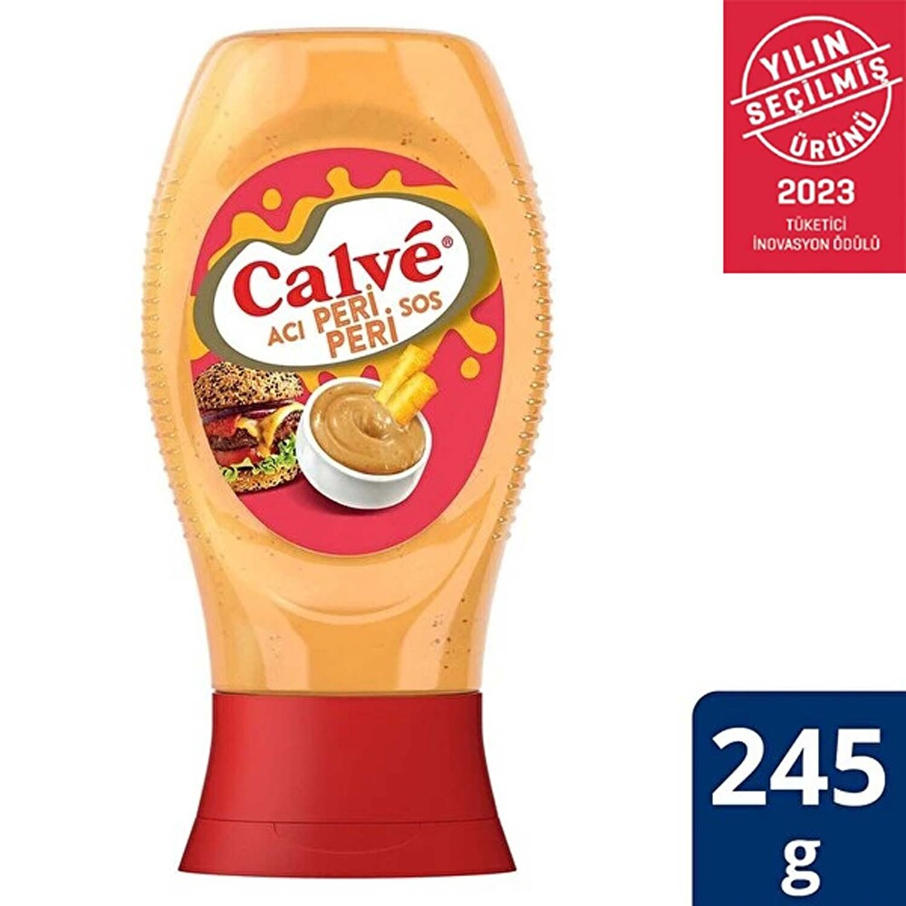 Calve Acı Peri Peri Hafif Orta Acı Sos 245 Gr Sos Fiyatı
