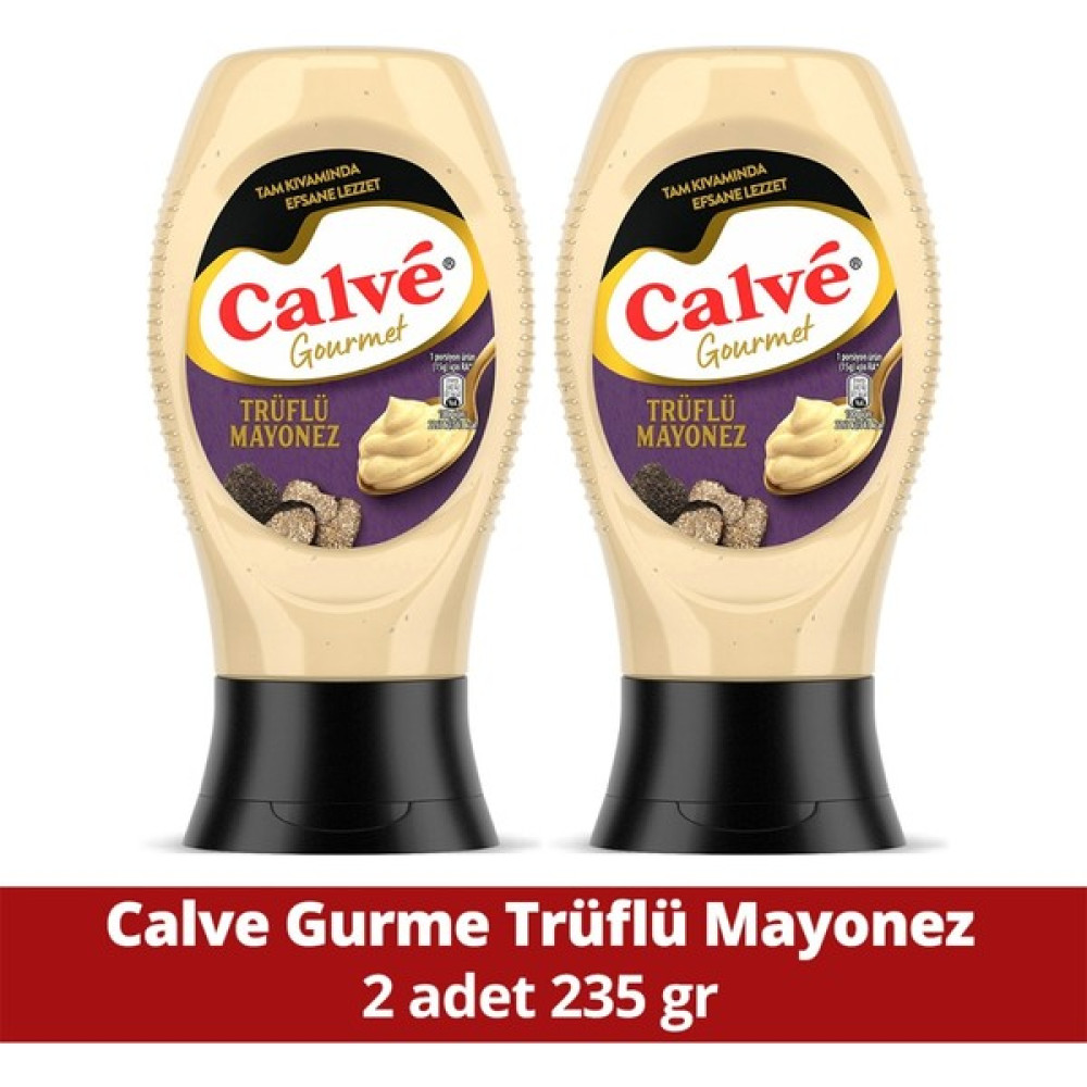 Calve Gurme Mayonez Serisi Trüflü Mayonez 235g x2 Adet - 235 gr Oto Boyaları Fiyatı