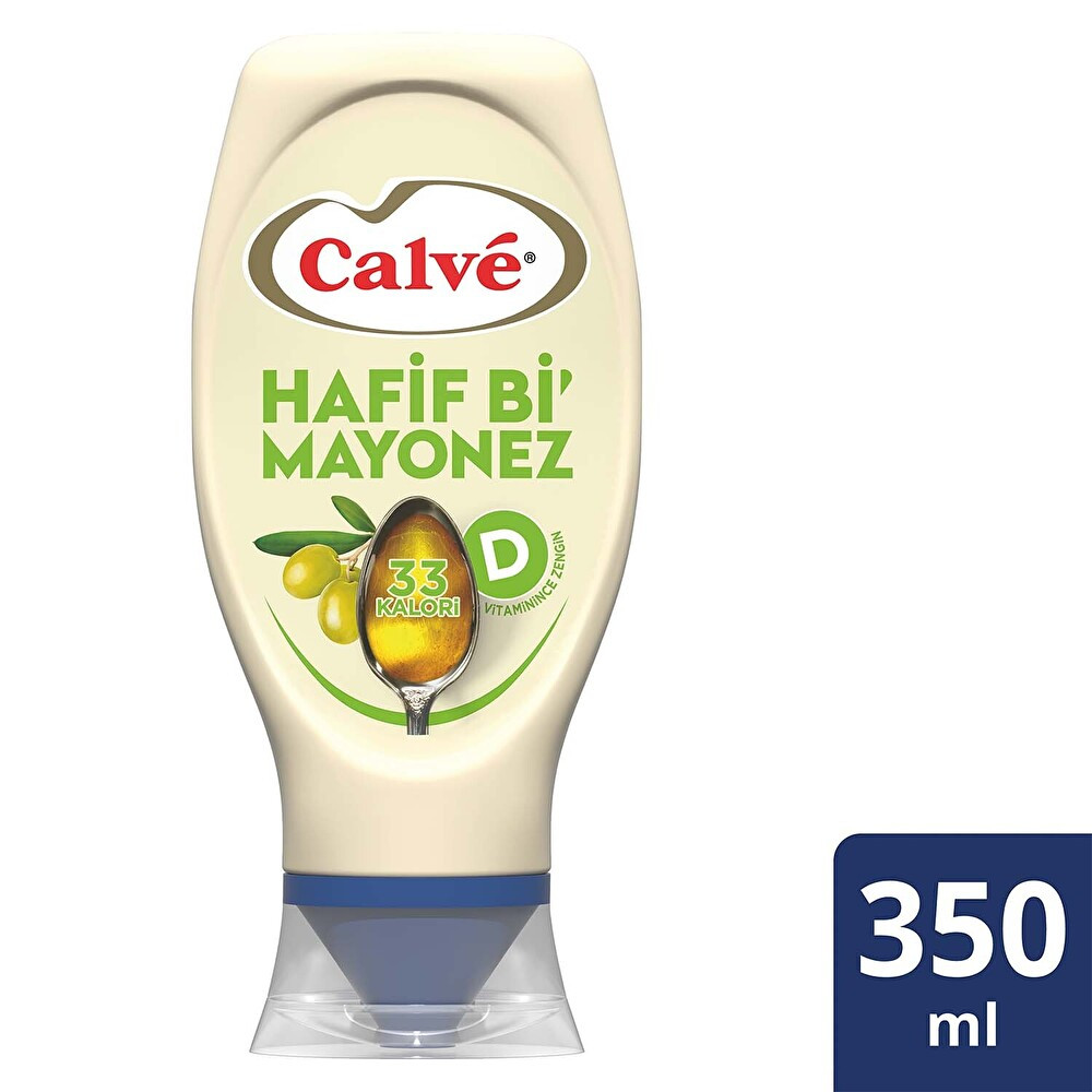 Calve Hafif Bi' Mayonez Zeytinyağı Eklenmiş Zengin Lezzet 350 ml Sos Fiyatı
