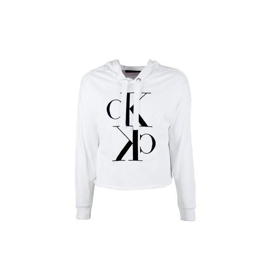 Calvin Klein 5002390395002 Beyaz Kadın Sweatshirt