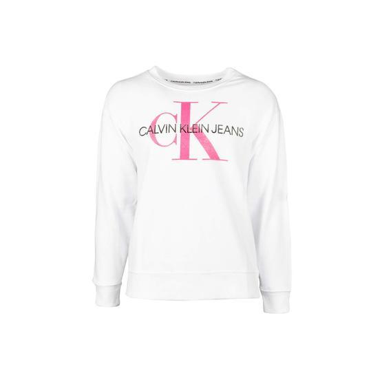Calvin Klein 5002390395002 Beyaz Kadın Sweatshirt
