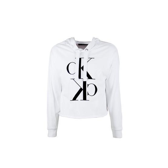 Calvin Klein 5002390395002 Beyaz Kadın Sweatshirt