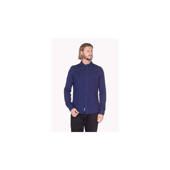 Calvin Klein J30J306378 U004878 Lacivert Erkek Düğmeli Gömlek Erkek Gömlek Fiyatı