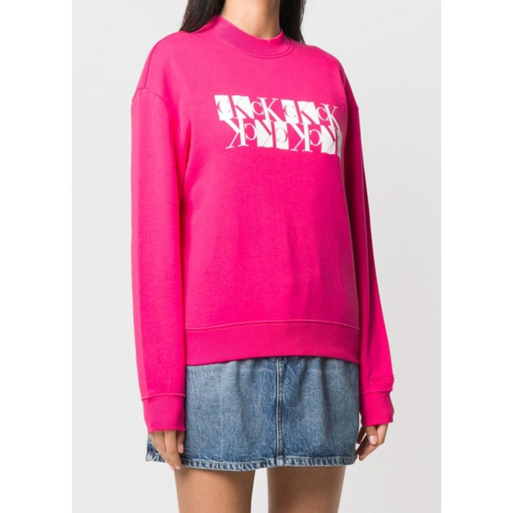 Calvin Klein Jeans Kadın Bisiklet Yaka Sweatshirt J20J212984 D006371 Bayan Sweatshirt Fiyatı