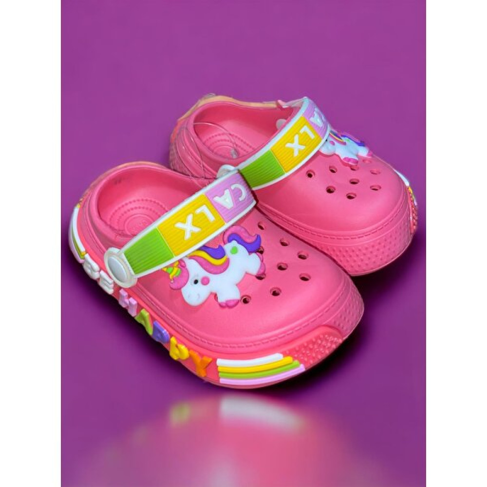 Calx Çocuk Pembe Renk Unicorn Figürlü Kaydırmaz Sandalet Terlik Erkek Çocuk Terlik & Sandaleti Fiyatı