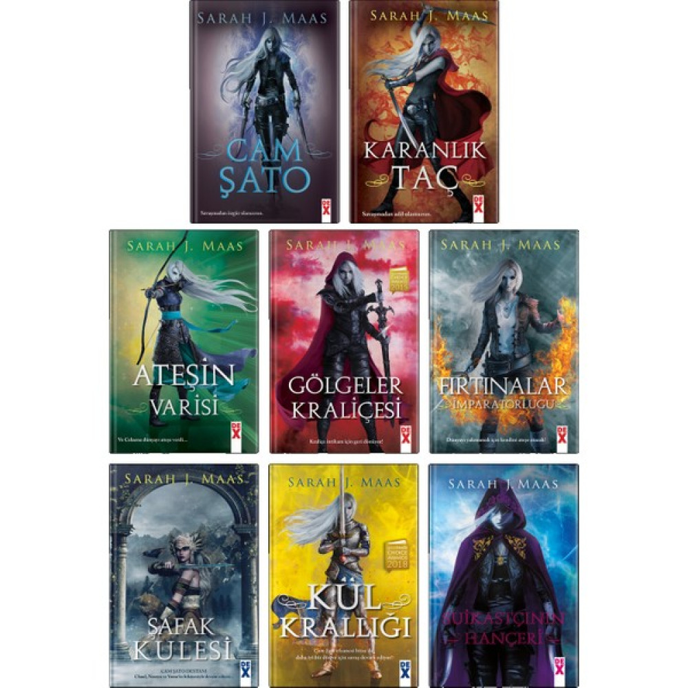 Cam Şato Serisi 8 Kitap - Sarah J. Maas Bilim Kurgu & Fantastik Fiyatı