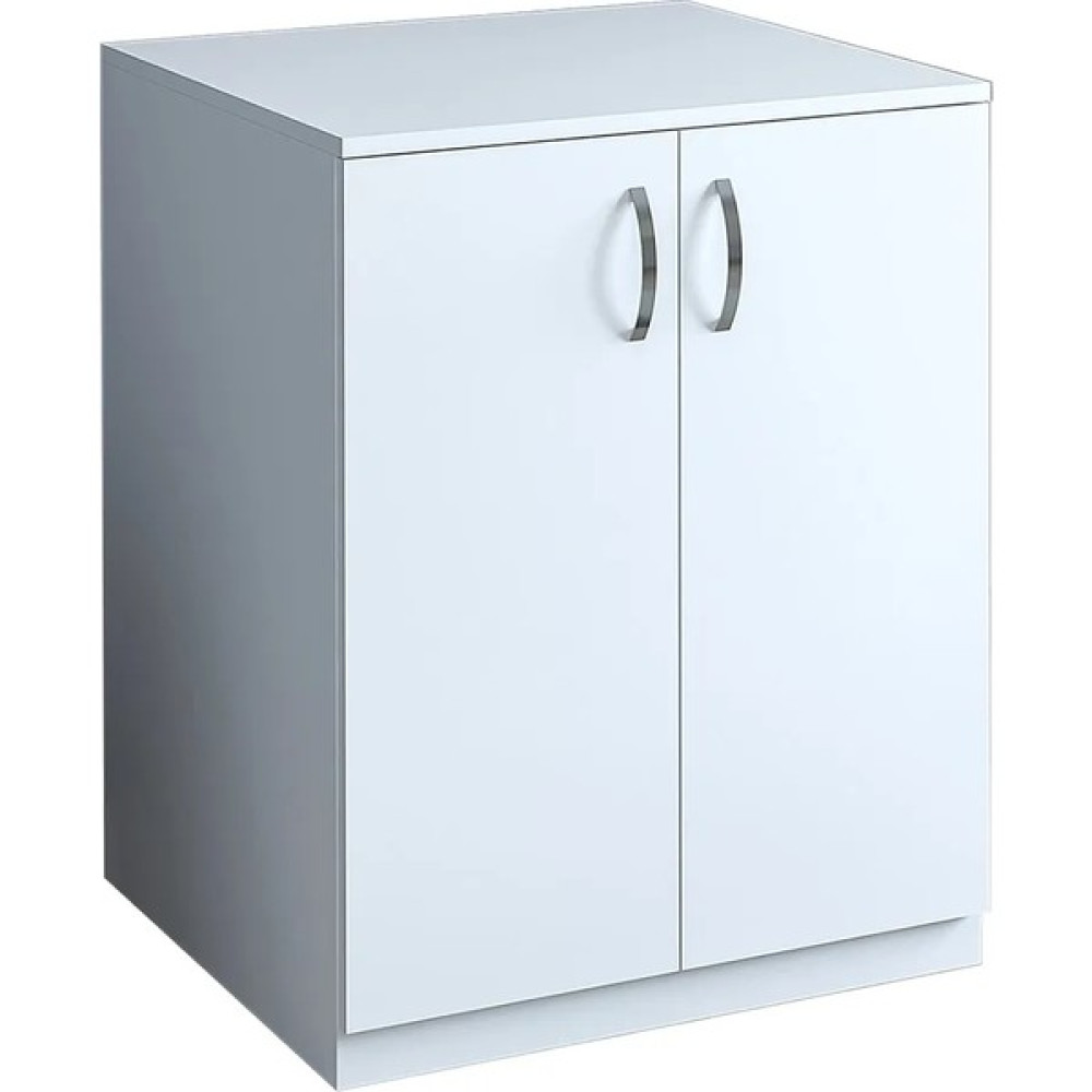 ÇAMAŞIR MAKİNASI ALT DOLABI - MDF- 2 KAPAKLI KULPLU DOLAP mo10 - Beyaz Banyo Dolabı / Mobilyası Fiyatı
