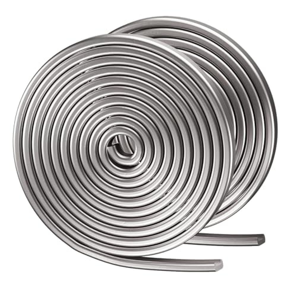 CAMATET 12 Ft 5/64" Round U Channel Lead Came for Stained Glass, Lead Lines for Glass Hobby Came Solder Supplies