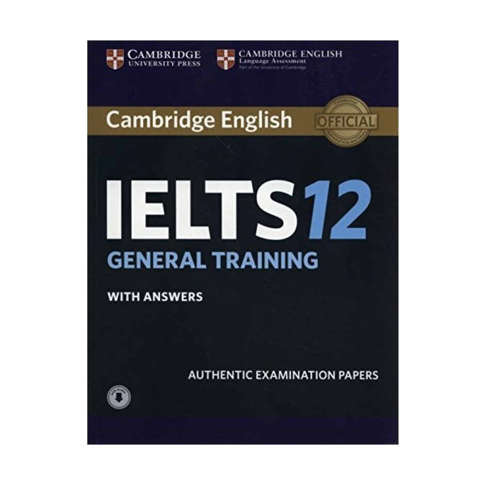 Cambridge Camb Ielts 12 General Training With Answers With Audio Yabancı Dil Roman ve Öyküler Fiyatı