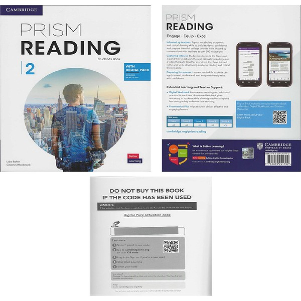 Cambridge University Press Prism 2 Reading Student's Book With Digital Pack See İnside Front Cover Yabancı Dil Öğretici Kitaplar ve Eğitim Setleri Fiyatı