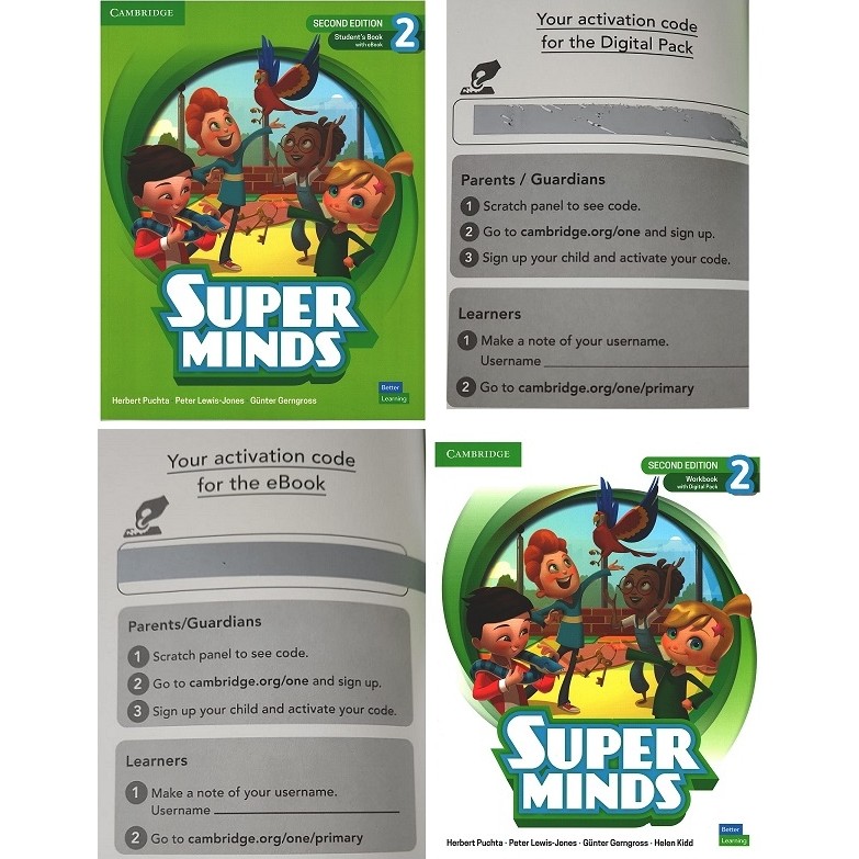 Cambridge University Press Super Minds 2E 2 Student's Book With Ebook - Workbook With Digital Pack Yabancı Dil Öğretici Kitaplar ve Eğitim Setleri Fiyatı