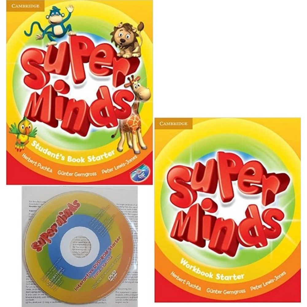 Cambridge University Press Super Minds Starter Student's Book With Dvd-Rom & Workbook Yabancı Dil Öğretici Kitaplar ve Eğitim Setleri Fiyatı