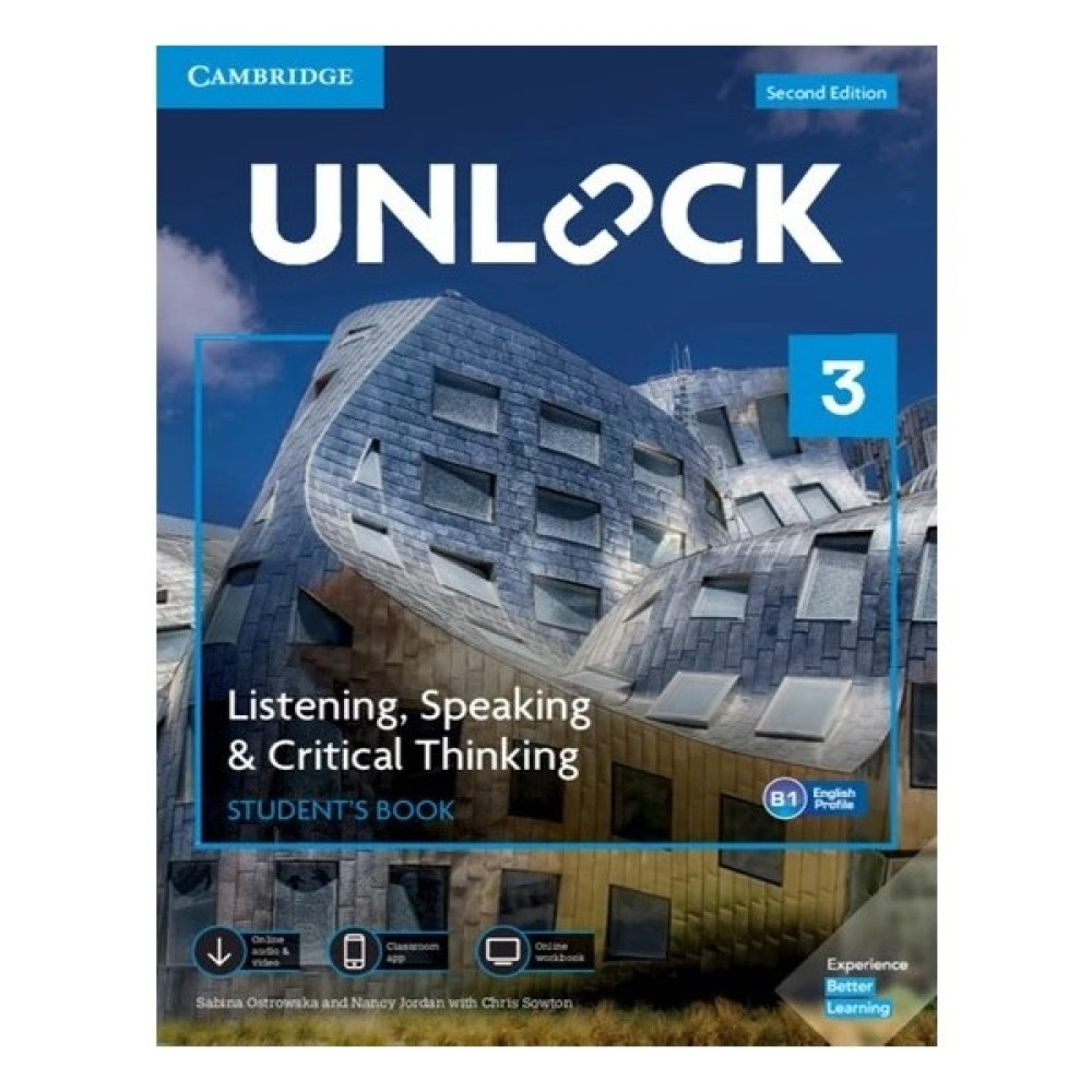 Cambridge Unlock Listening And Speaking 3 Student's Book 2nd Edit Yabancı Dil Öğretici Kitaplar ve Eğitim Setleri Fiyatı