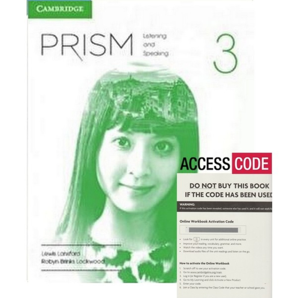 Cambridge Yayınları Prism 3 Listening And Speaking Student's Book With Online Workbook (+Access Code) Yabancı Dil Öğretici Kitaplar ve Eğitim Setleri Fiyatı