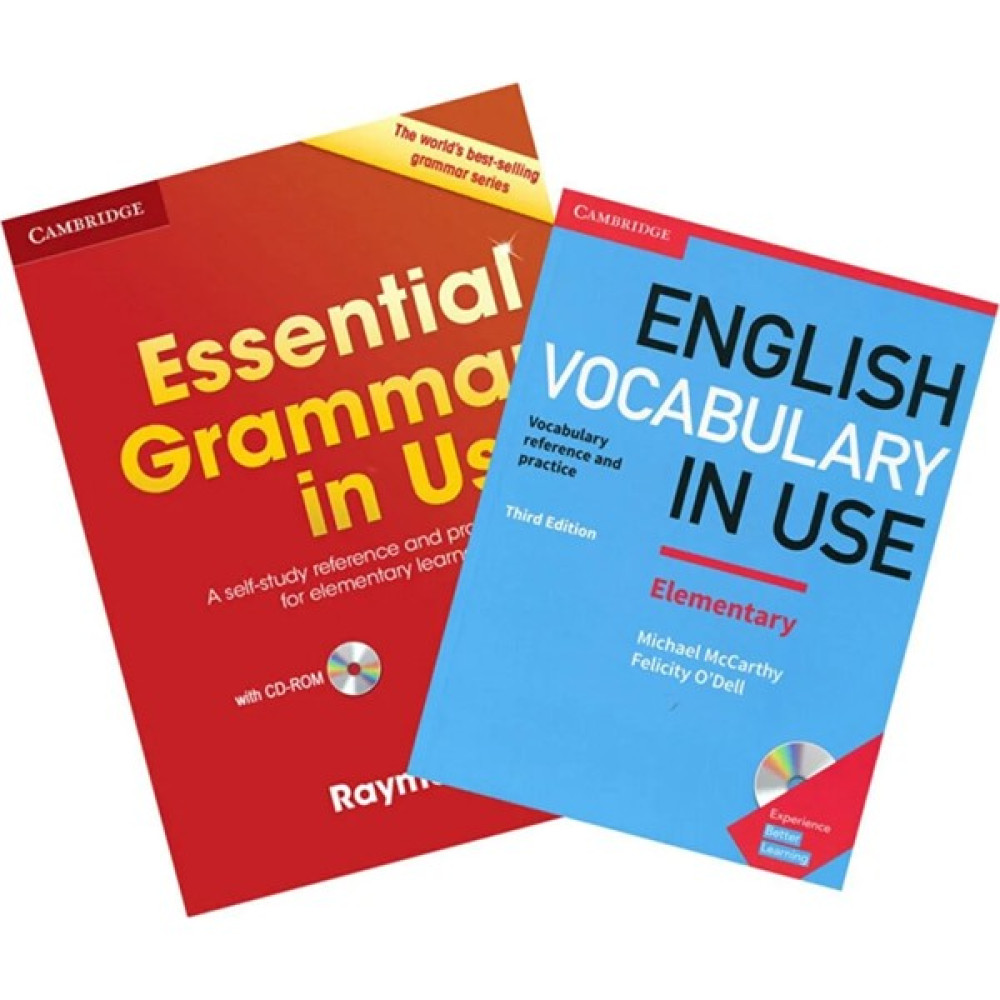 Cambro Essential Gramer In Use + Englısh Vocabulary In Use Elemantary Yabancı Dil Öğretici Kitaplar ve Eğitim Setleri Fiyatı