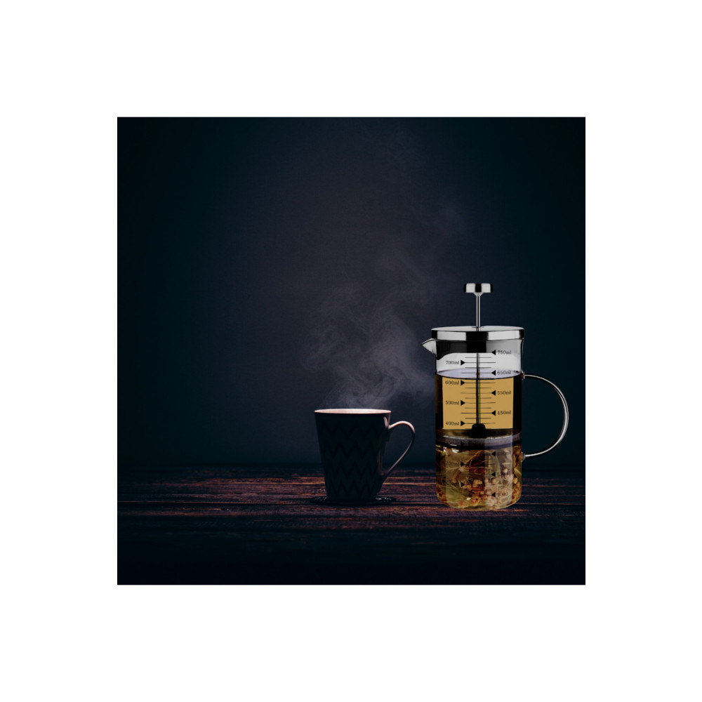 Cambu 750 ml French Press Borosilikat Ateşe Dayanıklı Cam 3 Ü 1 Arada French Press Fiyatı