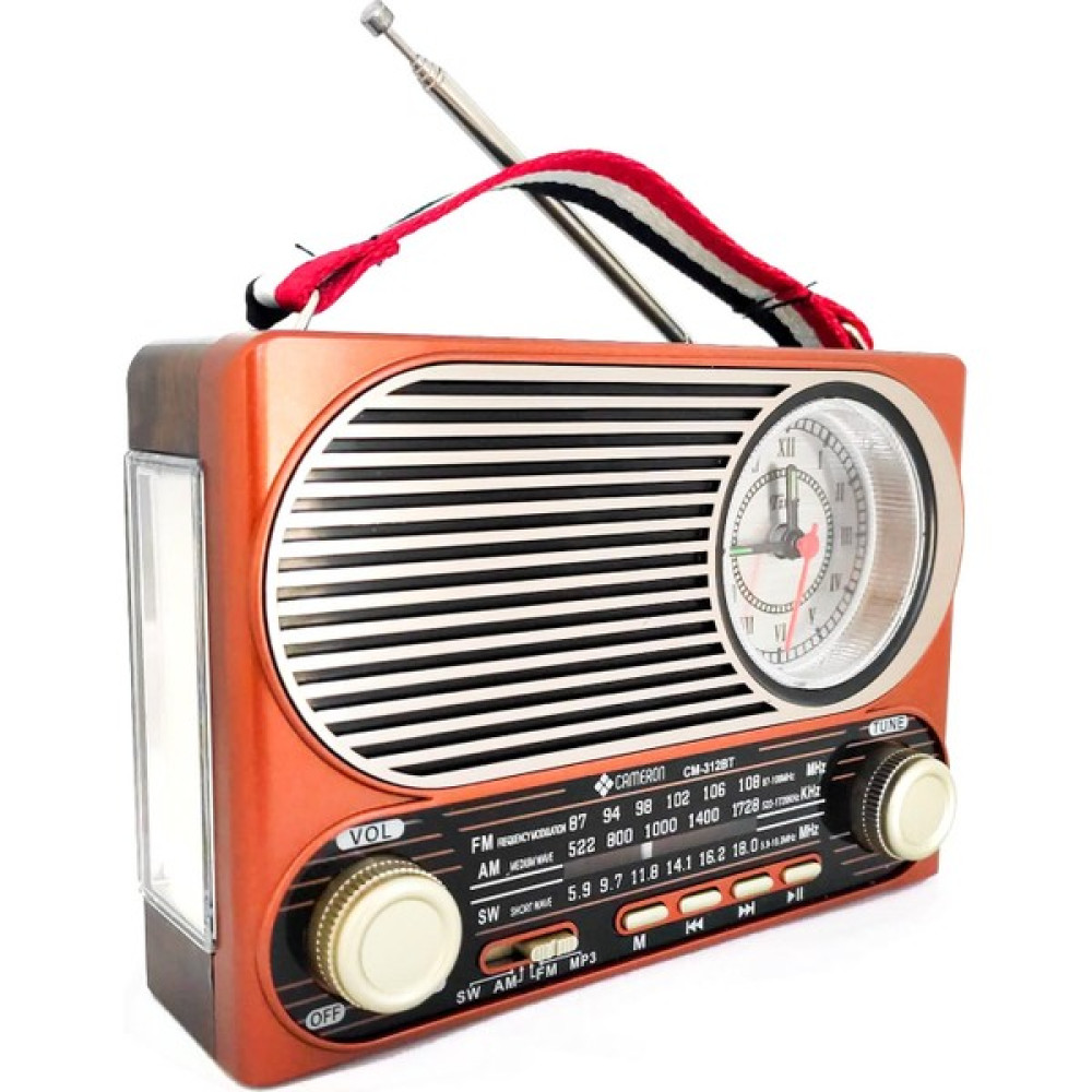 Cameron Radyo Nostalji Şarjlı Bt/usb/sd Fenerli Saatli Cameron CM-312BT Oto Boyaları Fiyatı