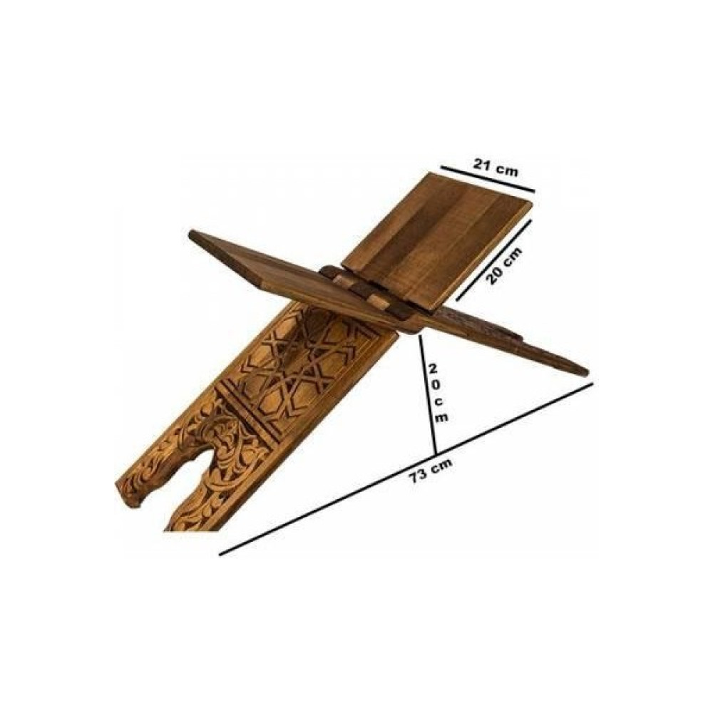 Camimarket Ahşap Rahle Oymalı - Büyük - 65CM Sehpa Fiyatı