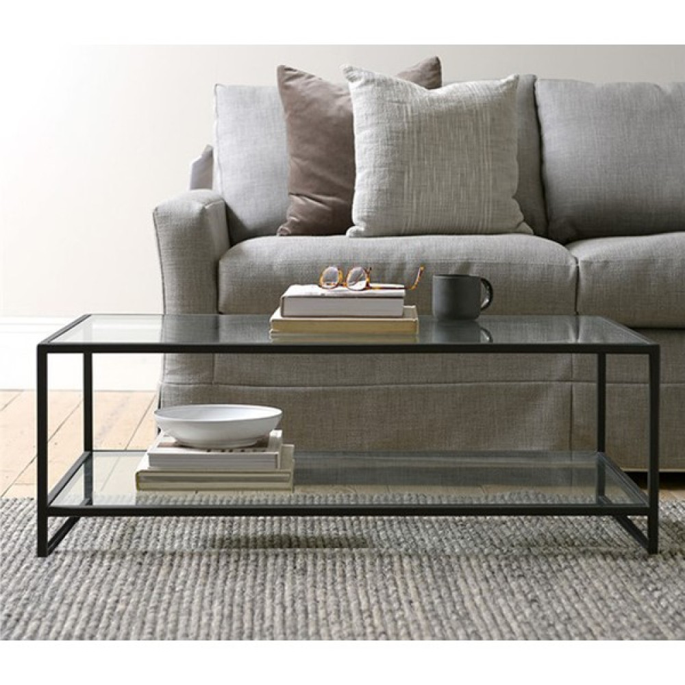 Camlı Orta Sehpa 60*110 cm SDTORTSHP86-110 - Şeffaf Orta Sehpa Fiyatı