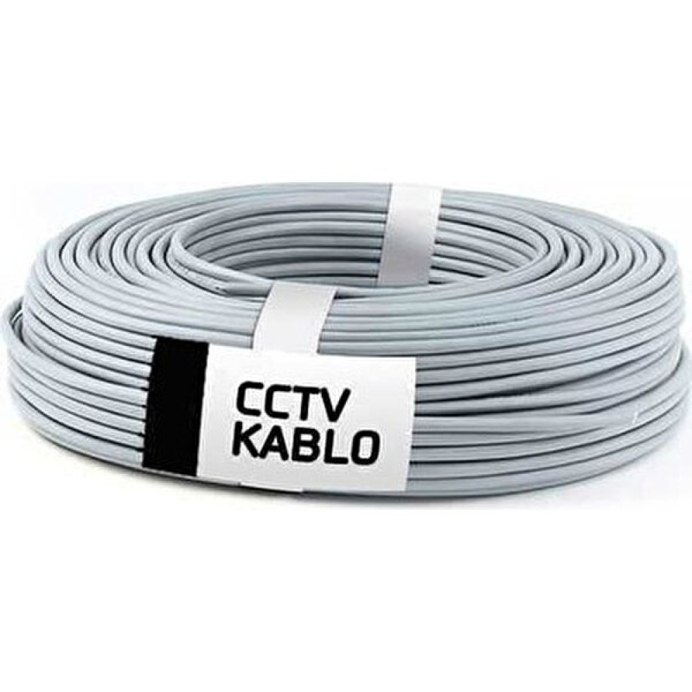 Camlook 100 mt 2+1 0.22 Cctv Kamera Kablosu Güvenlik Kamerası Kablosu Fiyatı