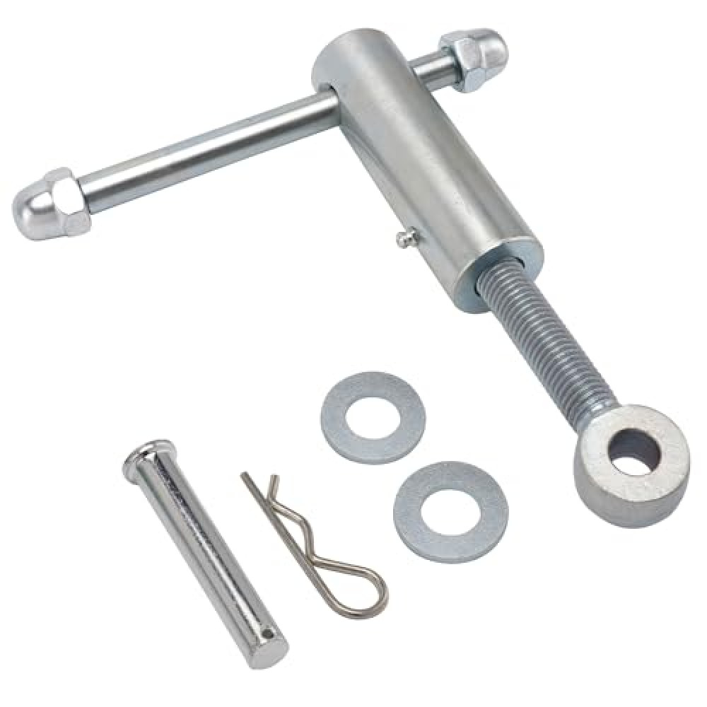 Camotokiit Tailgate Latch Assembly TGL34SBR,TGL3410HDW Steel Latch for Tailgate Closure, Truck Accessories,Silver