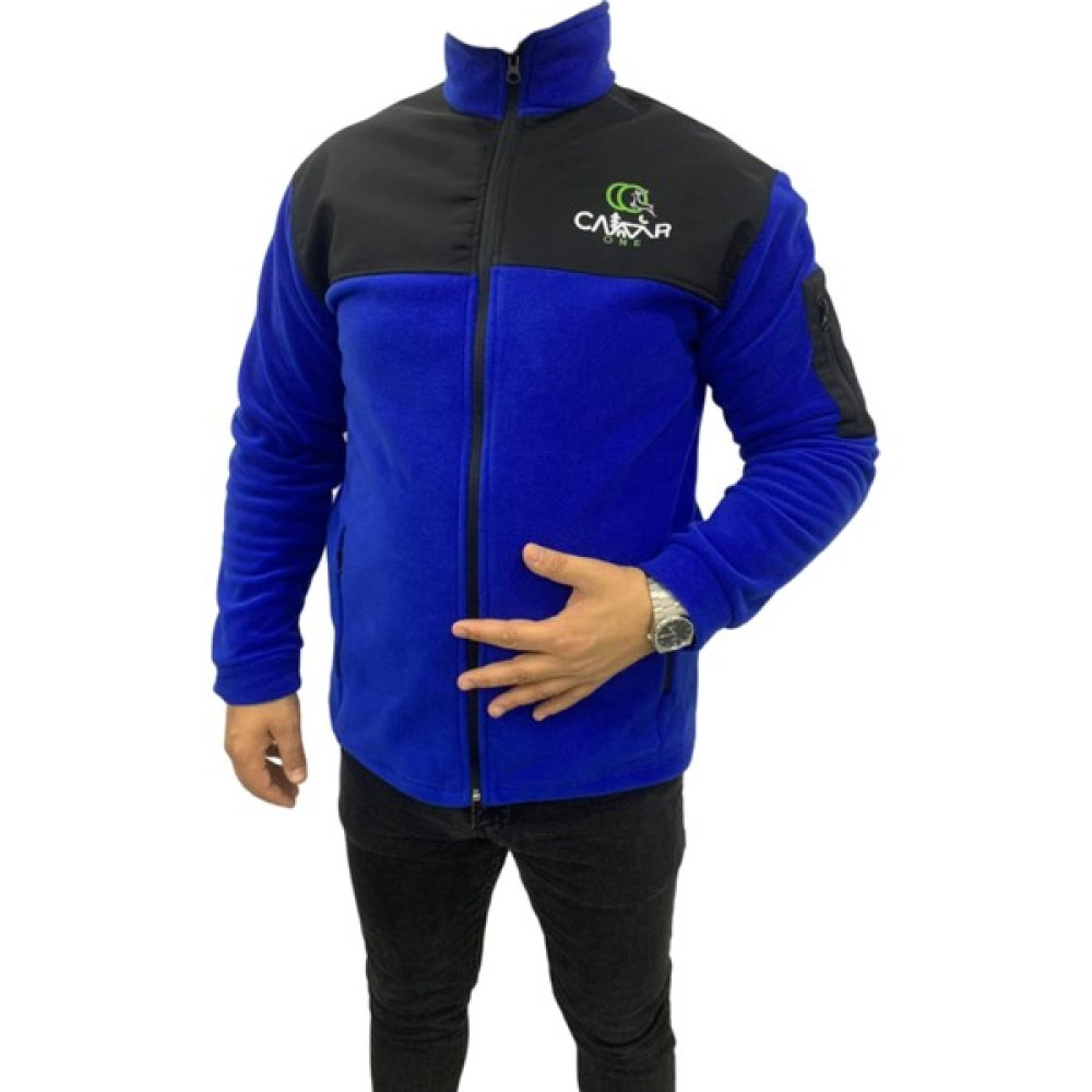 Camp One Slim Fit Anti Pilling Tüylenme Yapmayan Tam Fermuar 3 Cepli Shoftshell Sweatshirt Polar S - Açık Mavi - L Oto Boyaları Fiyatı