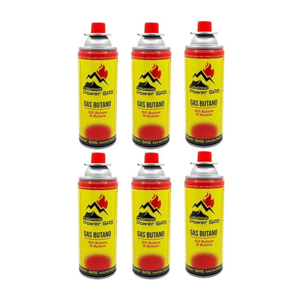 CAMPING TIME Bütan Propan Kamp Gaz Kartuşu 227gr 400ml 6adet Benzinli Ocak & Lux Fiyatı