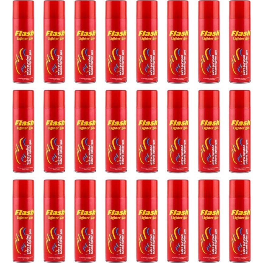 CAMPING TIME Flash Lighter Çakmak Gazı 270 ml 24 Adet Parlı 8699621150502 Diğer Fiyatı