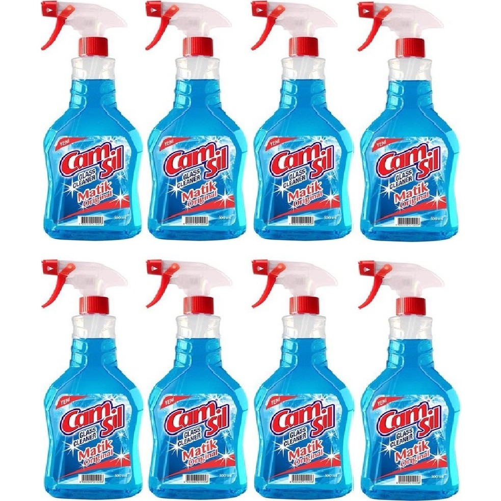 Camsil Matik Püskürtmeli 8 Adet x 500 ml - 4 lt Temizlik Malzemeleri Fiyatı