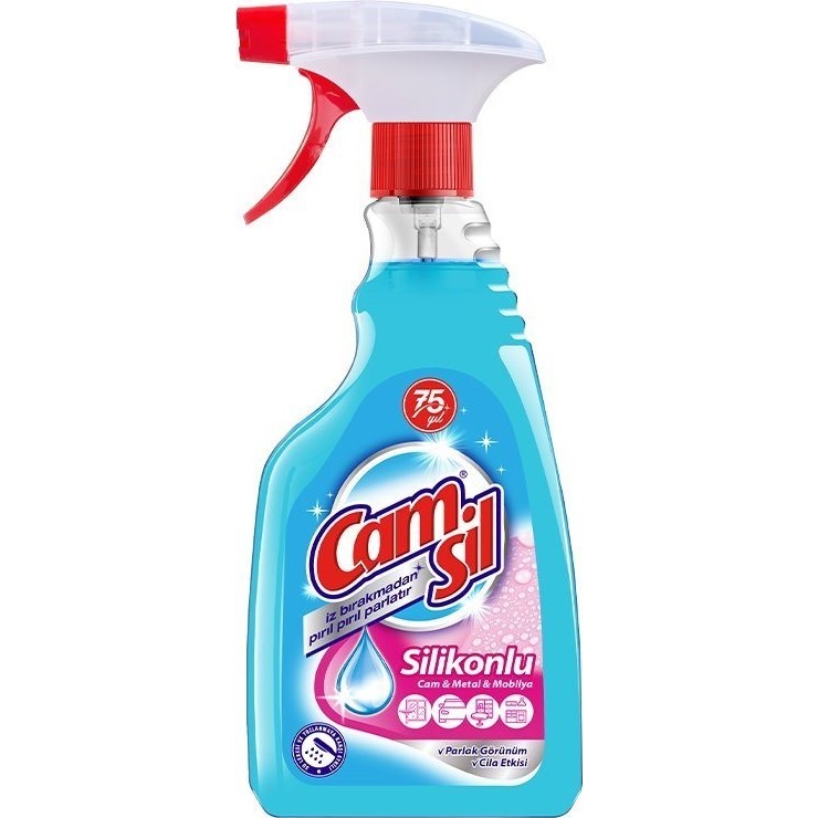 Camsil Silikonlu 500 ml 12'li - 6 lt Diğer Fiyatı