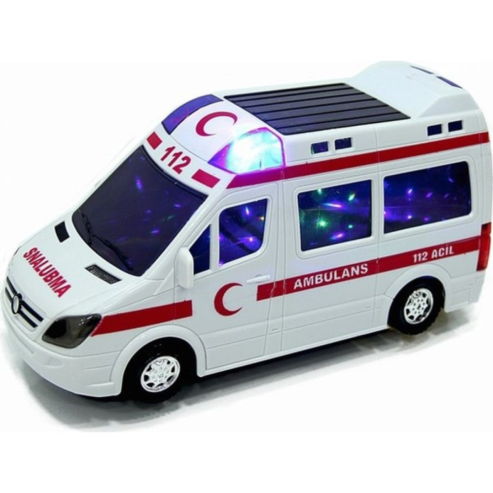 Can Ali Sesli 3D Işıklı Ambulans Oyuncak Araç Fiyatı